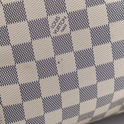 Louis Vuitton Damier Azur Keepall Bandouliere 45 12 of 15