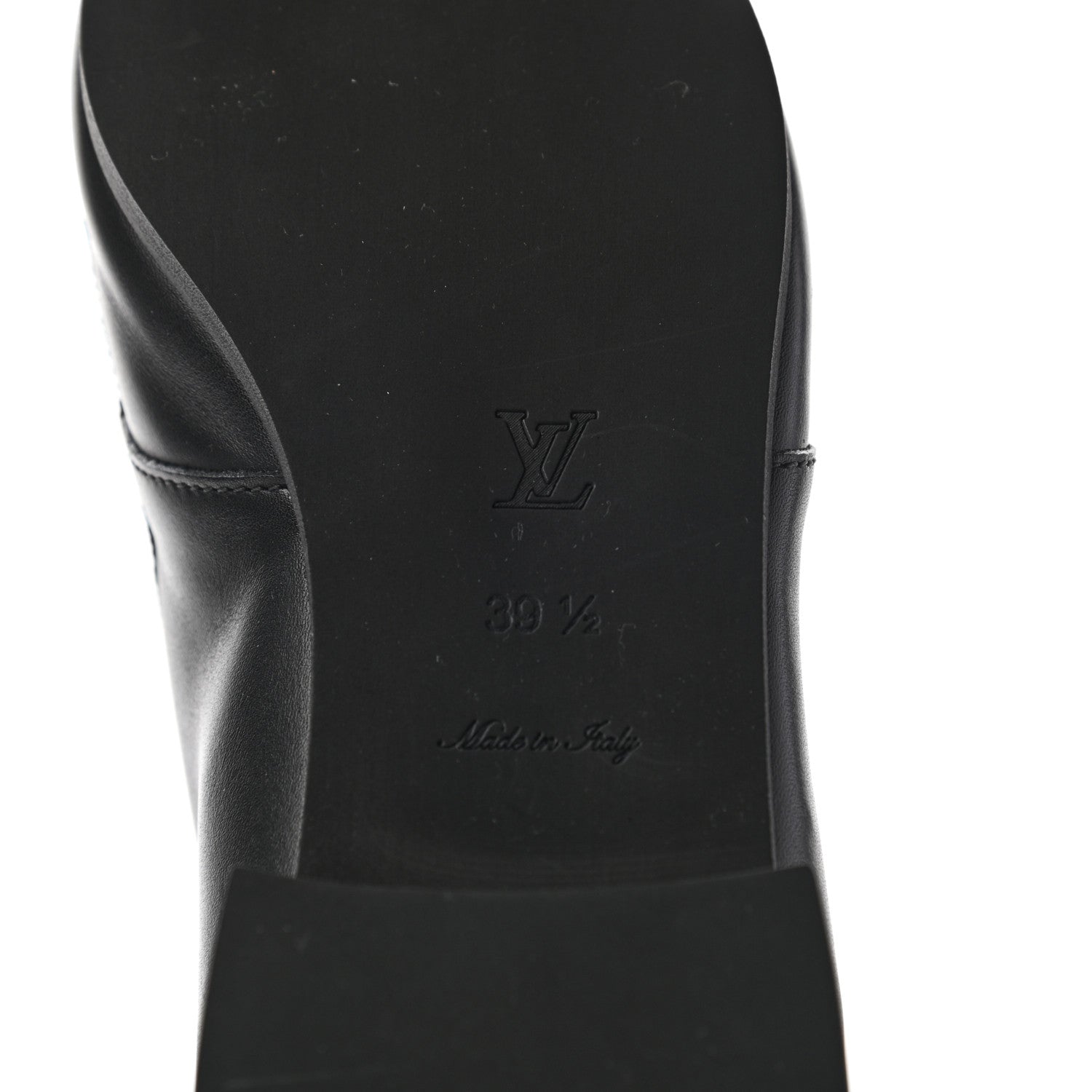 Louis Vuitton Calfskin Monogram Jumble Flat Ankle Boots 39.5 Black 6 of 12