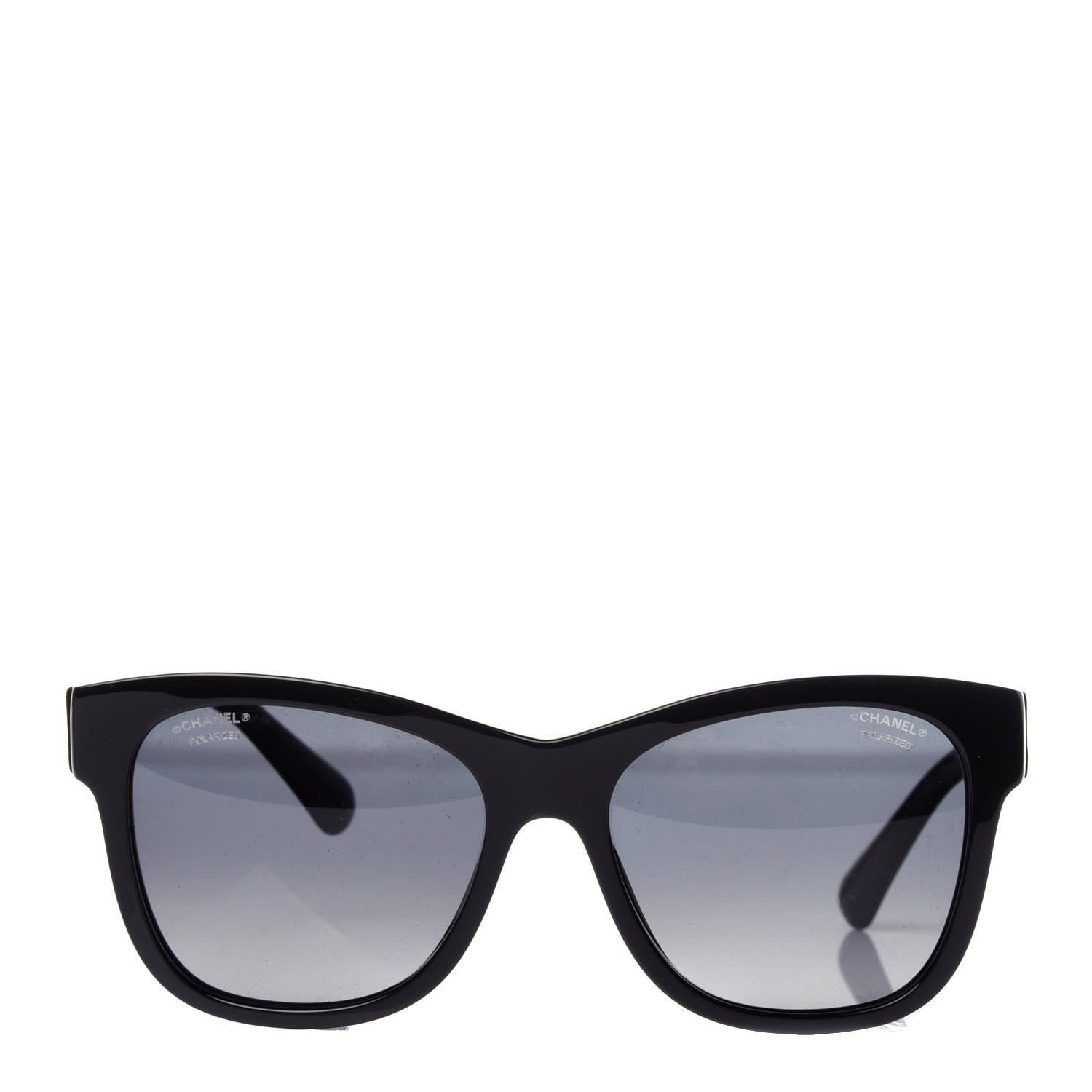Chanel Acetate Square CC Sunglasses 5380 Black 2 of 10