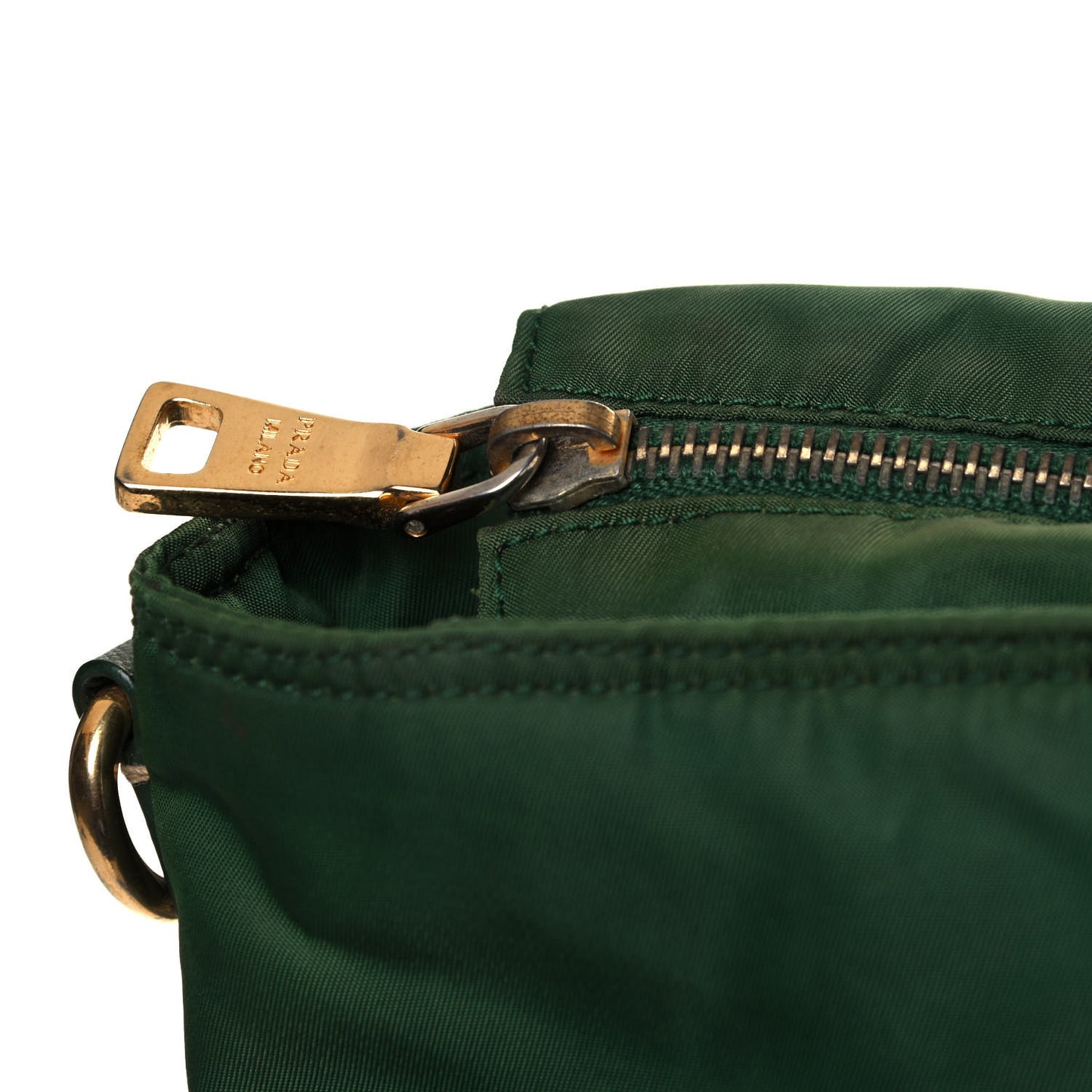Saffiano Tessuto Nylon Tote Mimetico
