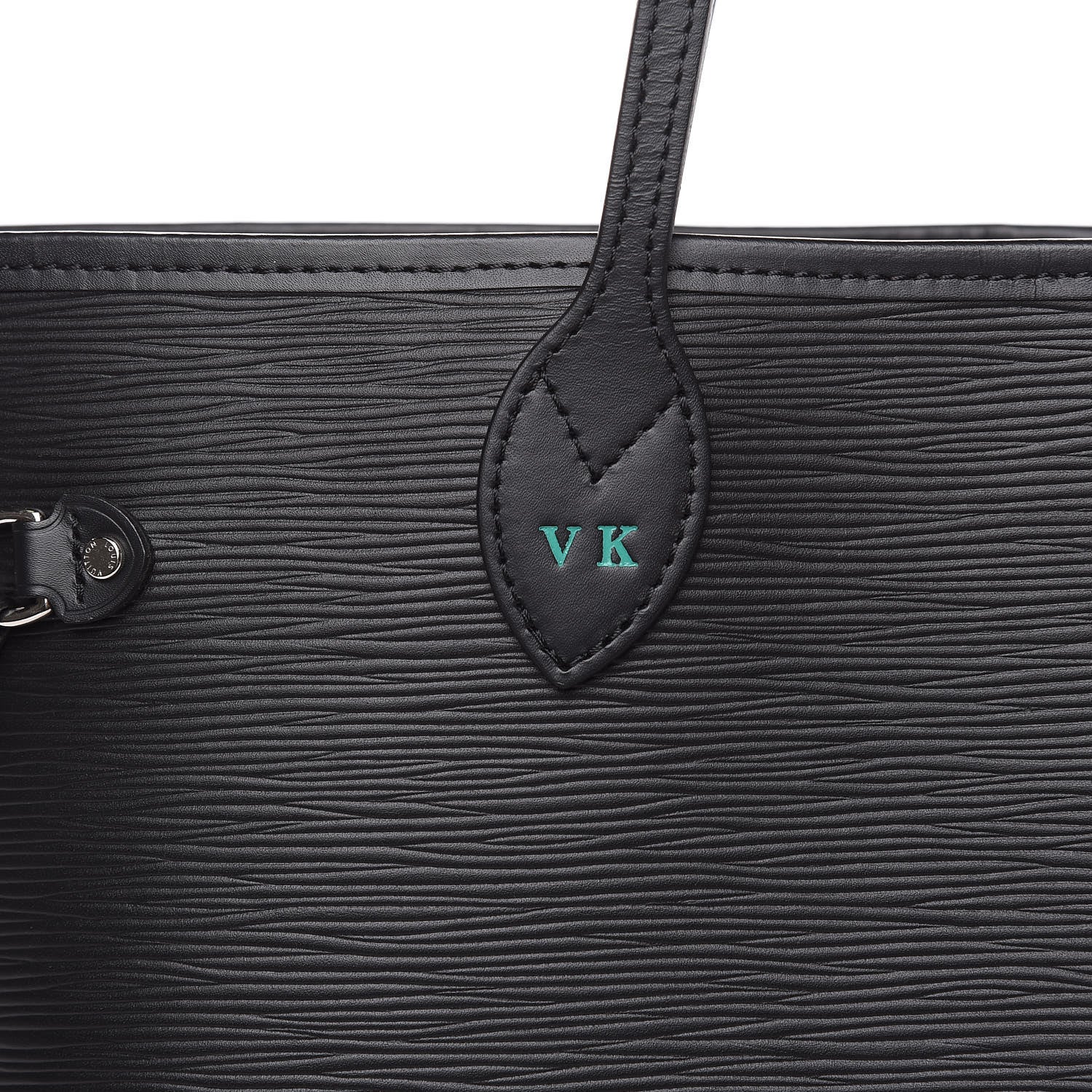 Louis Vuitton Epi Neverfull MM Black 10 of 12