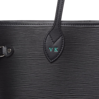 Louis Vuitton Epi Neverfull MM Black 10 of 12
