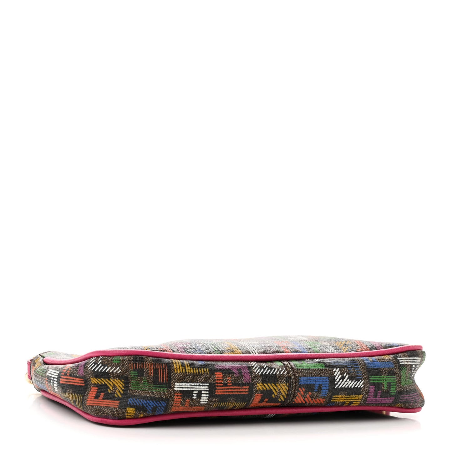 Zucchino Spalmati FF Multicolor Pochette Tobacco Multicolor Fuchsia