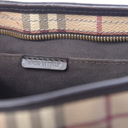 Burberry Haymarket Check Medium Regent Tote Chocolate 7 of 15