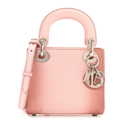 Christian Dior Lizard Gradient Mini Lady Dior Pink 1 of 10