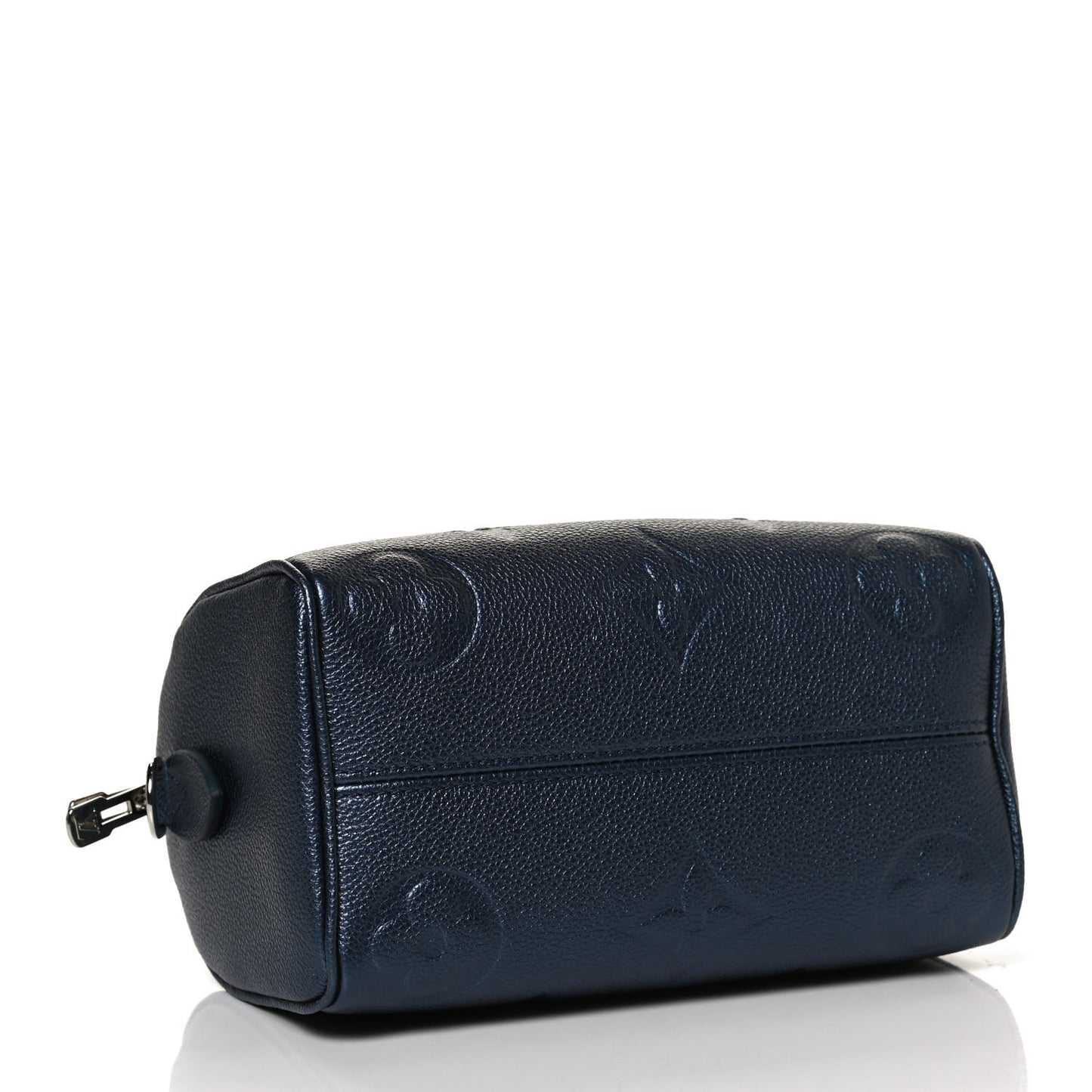 Metallic Empreinte Monogram Giant Speedy Bandouliere 20 Navy Nacre