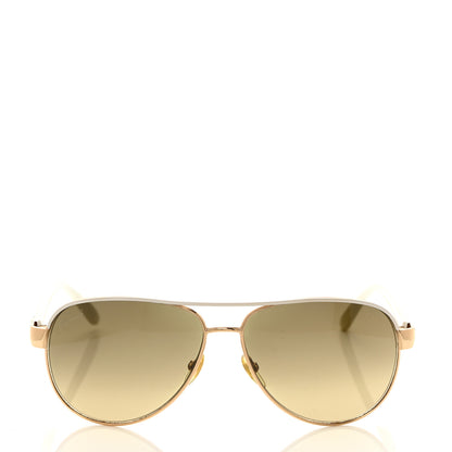 Gucci Aviator Sunglasses GG 4239/S White Gold 2 of 8