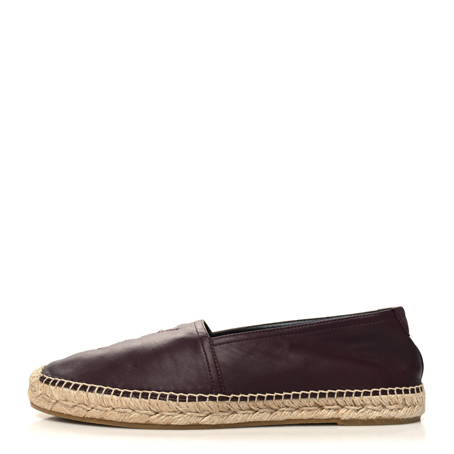 Saint Laurent Nappa Vendome Monogram Espadrilles 44 Barolo 1 of 9