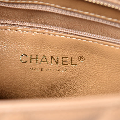 Chanel Caviar Quilted Medallion Tote Beige 6 of 10