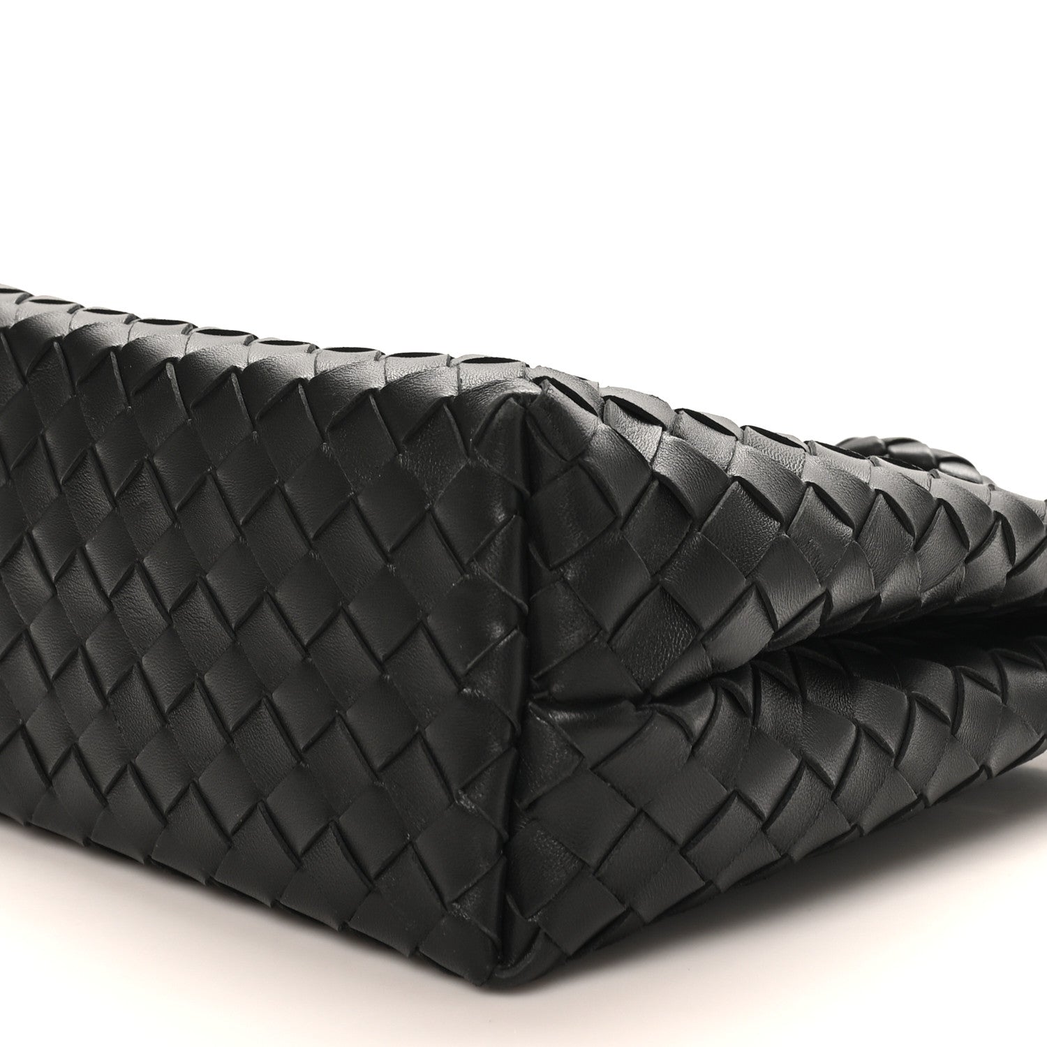 Bottega Veneta Nappa Intrecciato Medium Andiamo Shoulder Bag Black 9 of 9