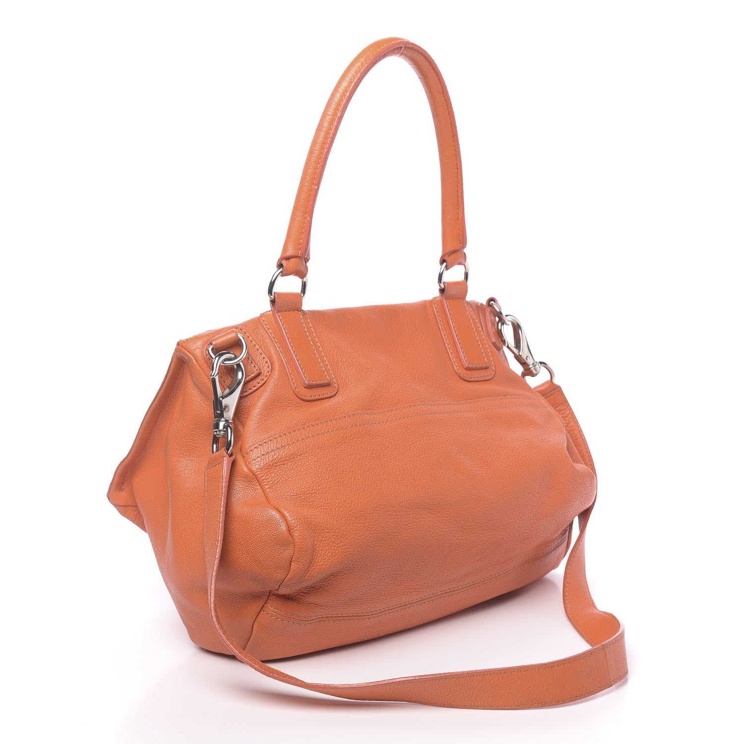 Givenchy Sugar Goatskin Medium Pandora Orange 3 of 22