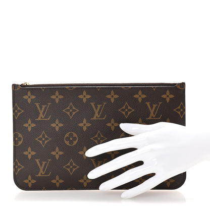 Louis Vuitton Monogram Neverfull MM GM Pochette 2 of 6