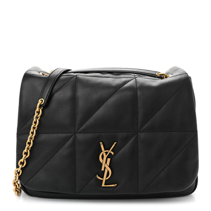 Saint Laurent Lambskin Matelasse Monogram Medium Jamie 4.3 Black 1 of 10
