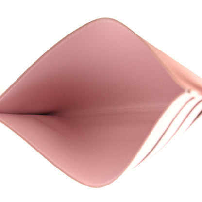 Louis Vuitton Calfskin Felicie Card Holder Insert Rose Ballerine 5 of 7