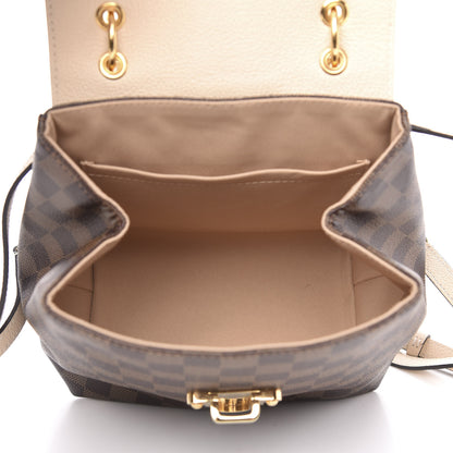 Louis Vuitton Damier Ebene Clapton Backpack Creme 4 of 8