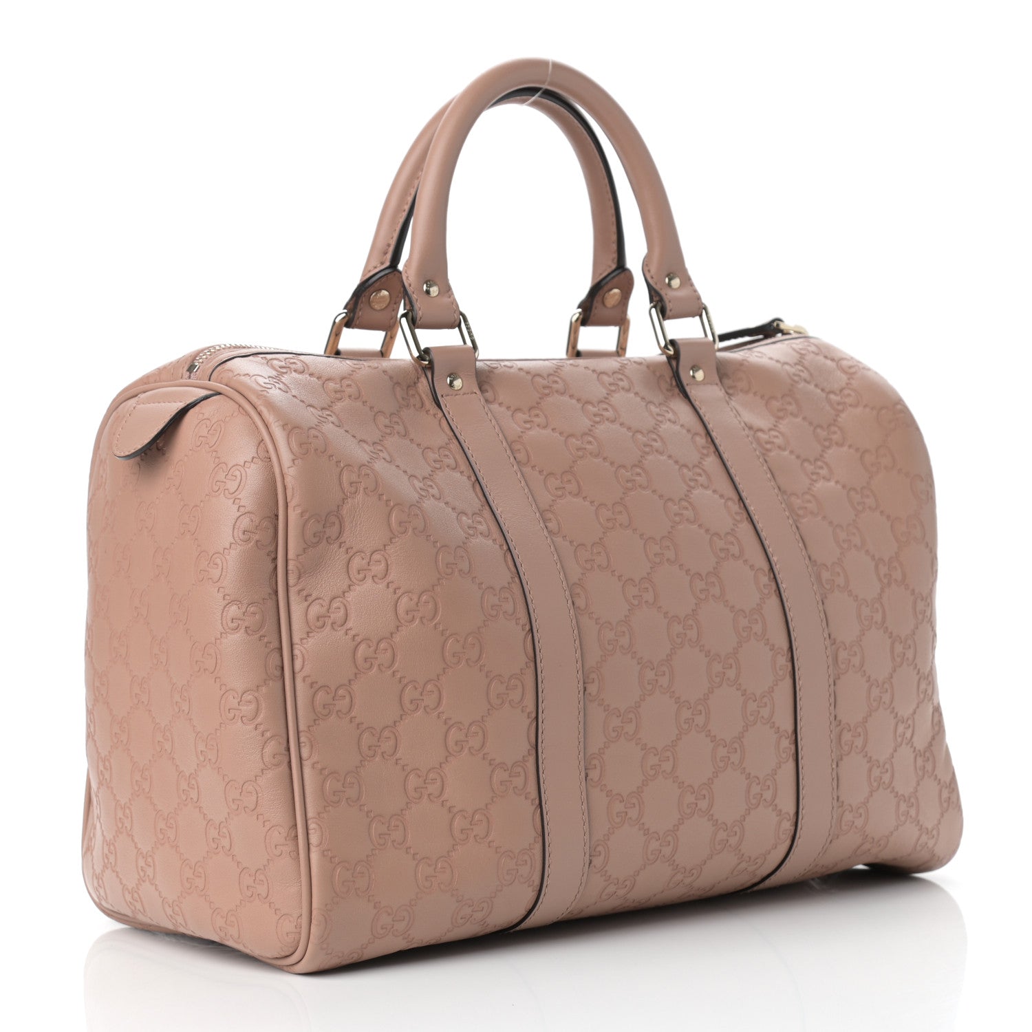 Gucci Guccissima Medium Joy Boston Winter Rose 2 of 9