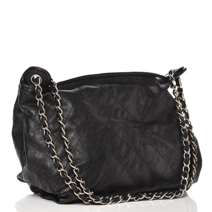 Chanel Calfskin Stitched Large Tote Black 4 of 10