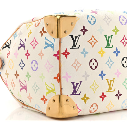 Louis Vuitton Monogram Multicolor Speedy 30 White 8 of 14