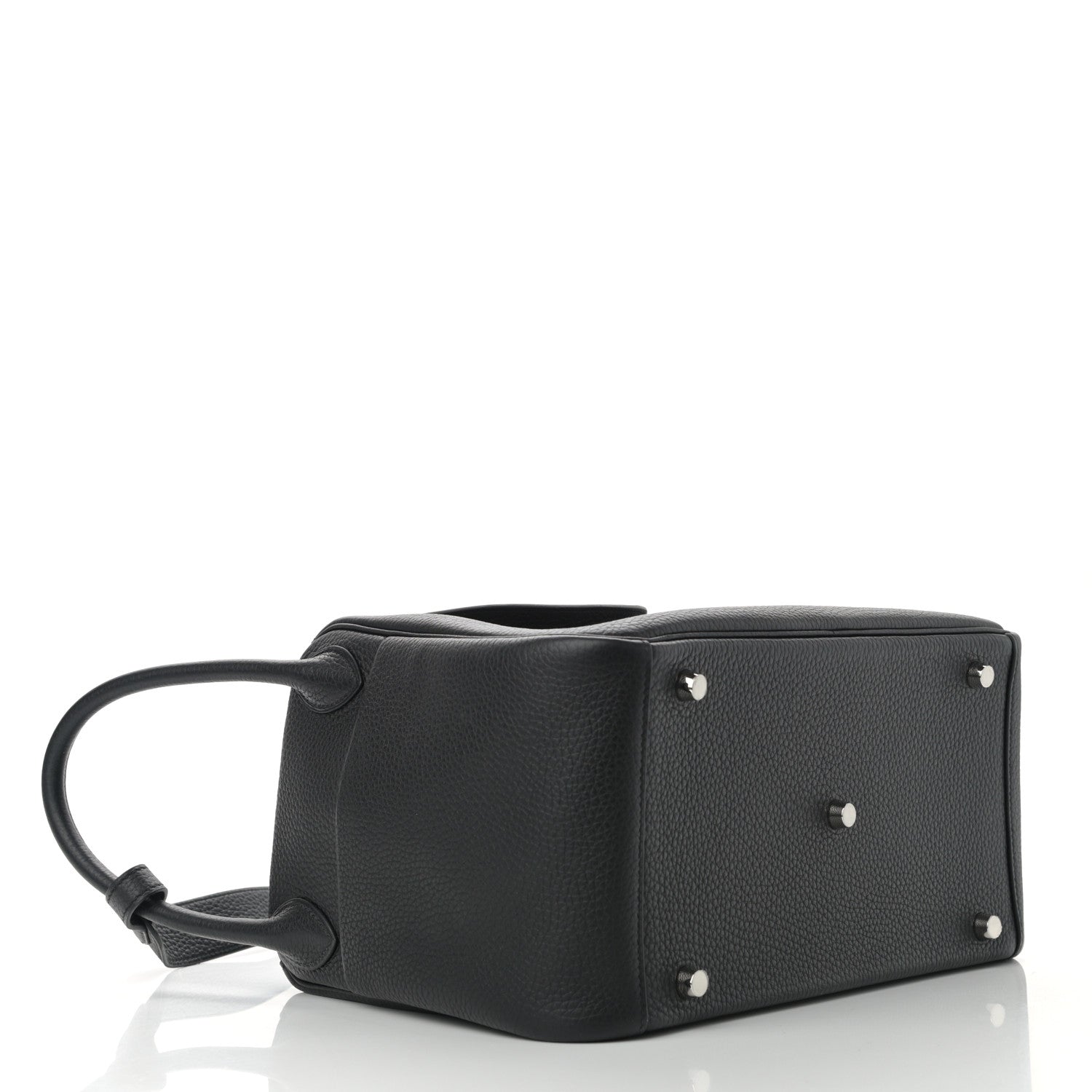 Hermes Taurillon Clemence Lindy 30 Black 4 of 12