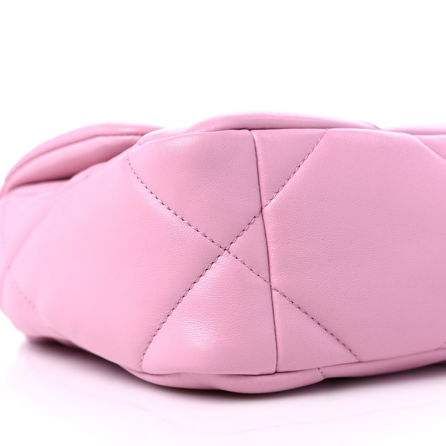 Chanel Lambskin Quilted Medium Chanel 19 Flap Pink 8 of 10