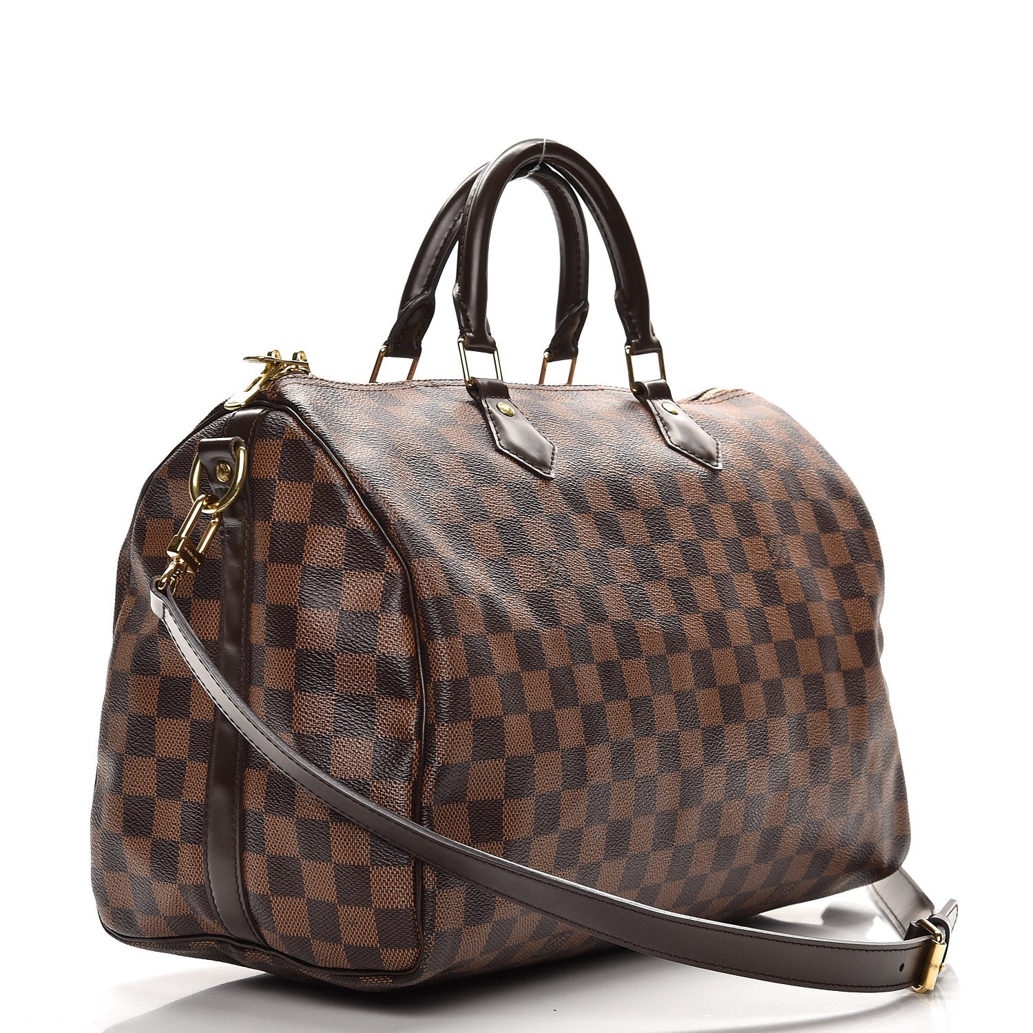 Louis Vuitton Damier Ebene Speedy Bandouliere 35 4 of 8