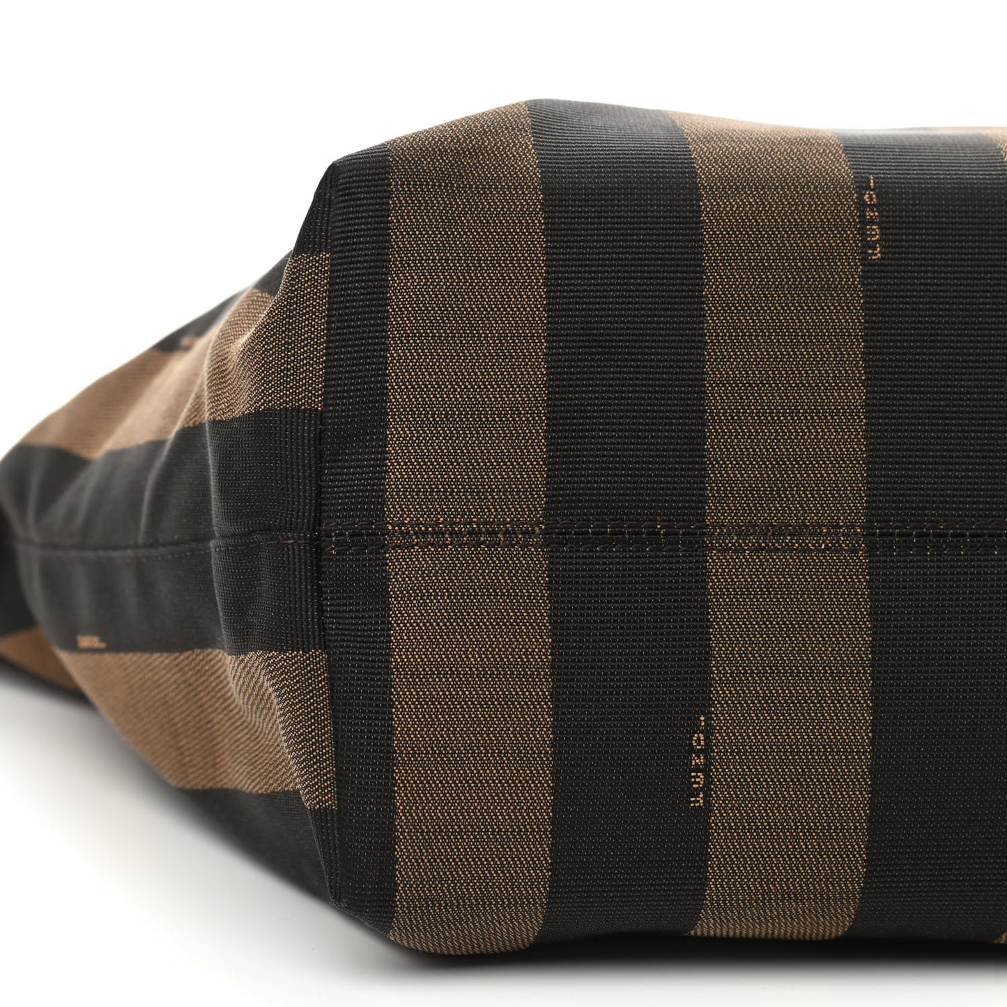 Pequin Vitello Roll Tote Tobacco Papavero