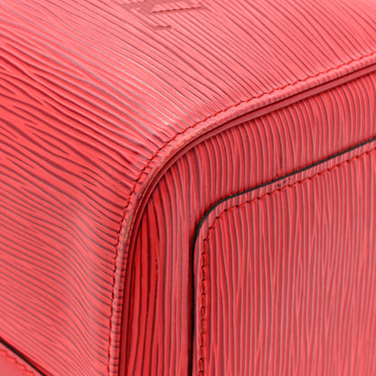 Louis Vuitton Epi Speedy 35 Castillan Red 9 of 16