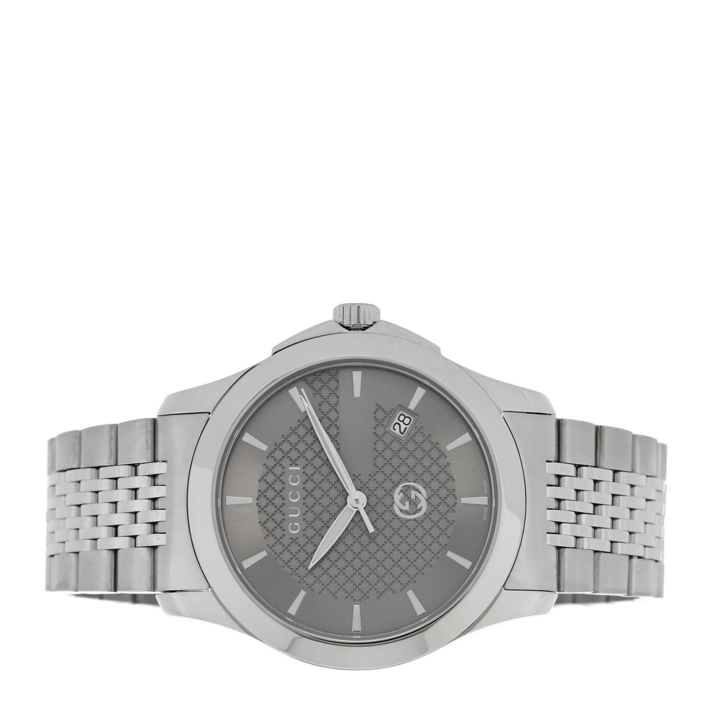 Stainless Steel 38mm G-Timeless Quartz Watch Brown