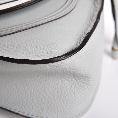 Chloe Calfskin Small Marcie Satchel Airy Grey 14 of 16