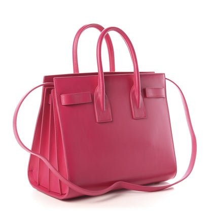 Saint Laurent Calfskin Small Sac De Jour Lipstick Pink 2 of 8