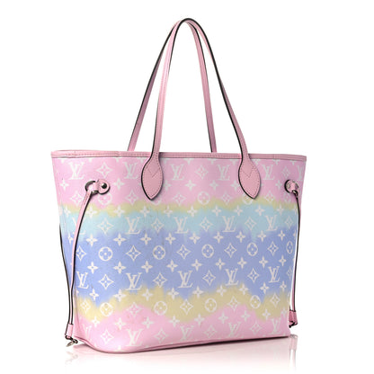 Louis Vuitton Monogram Escale Neverfull MM Pastel 4 of 24