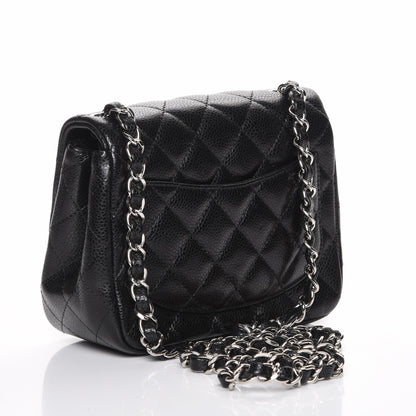 Chanel Caviar Quilted Mini Square Flap Black 3 of 7