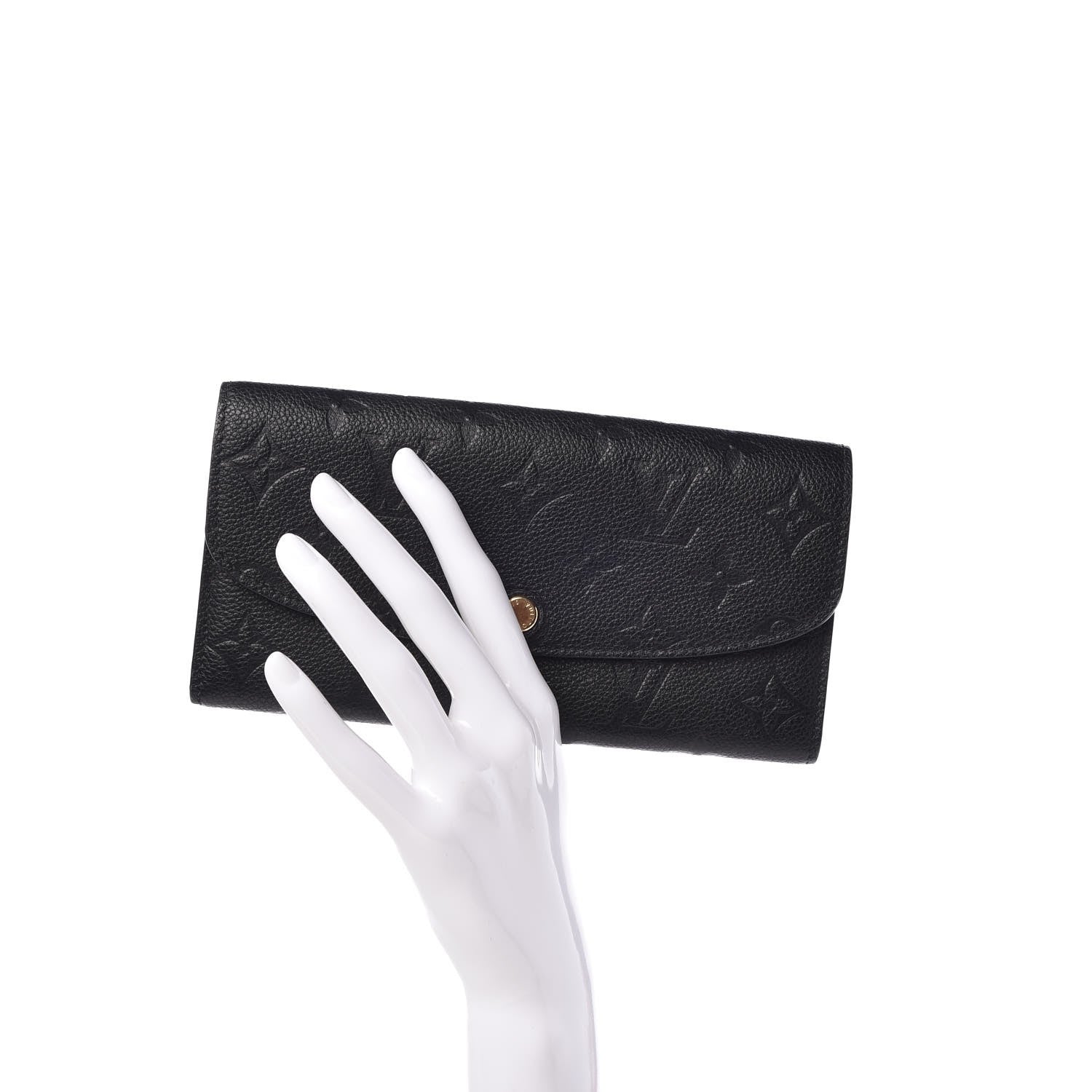 Louis Vuitton Empreinte Emilie Wallet Black Dune 2 of 6