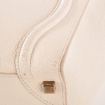 Celine Goatskin Micro Luggage White 9 of 15