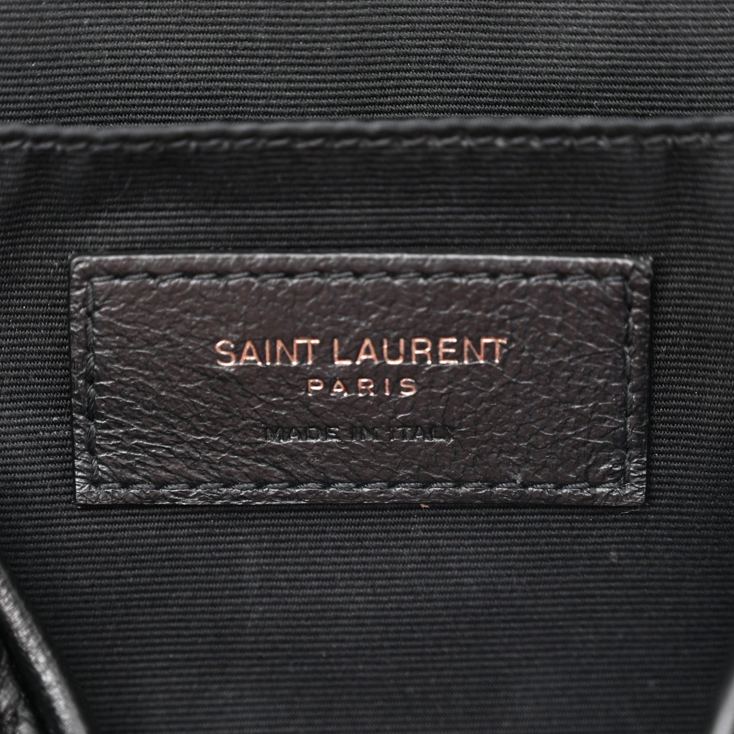 Calfskin Matelasse Monogram Lou Camera Bag Black