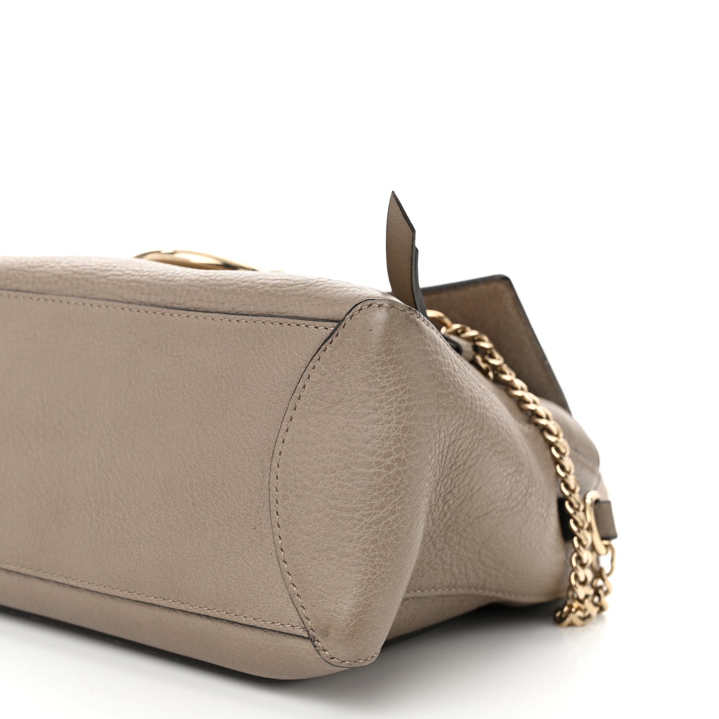 Calfskin Mini Faye Day Shoulder Bag Motty Grey