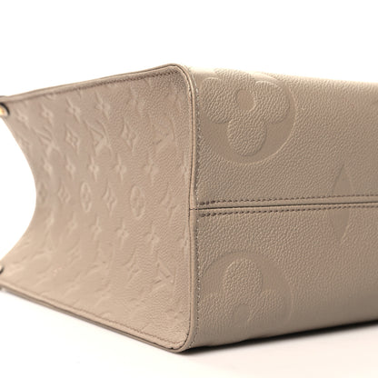 Louis Vuitton Empreinte Monogram Giant Onthego MM Tourterelle 8 of 10