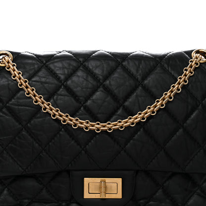 Chanel Aged Calfskin Quilted 2.55 Reissue 227 Flap Black 8 of 12