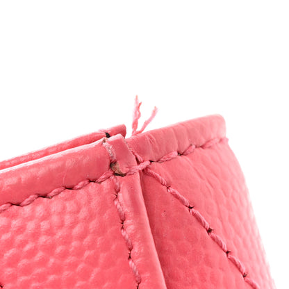 Saint Laurent Grain De Poudre Matelasse Chevron Small Monogram Envelope Wallet Rose Clair 11 of 12