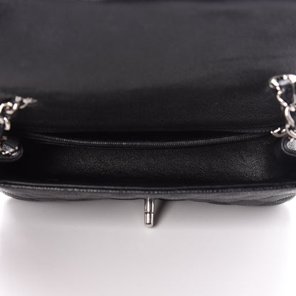 Chanel Caviar Quilted Mini Rectangular Flap Black 7 of 12