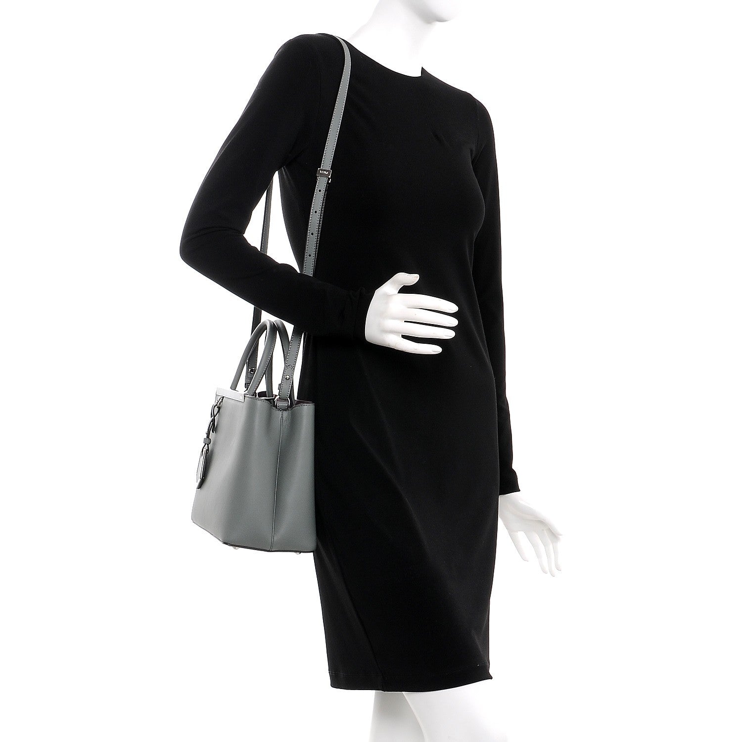 Fendi Vitello Dolce Petite 2Jours Tote Alga Amarone 2 of 8