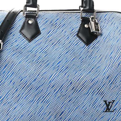 Louis Vuitton Epi Speedy Bandouliere 25 Denim Light 7 of 9