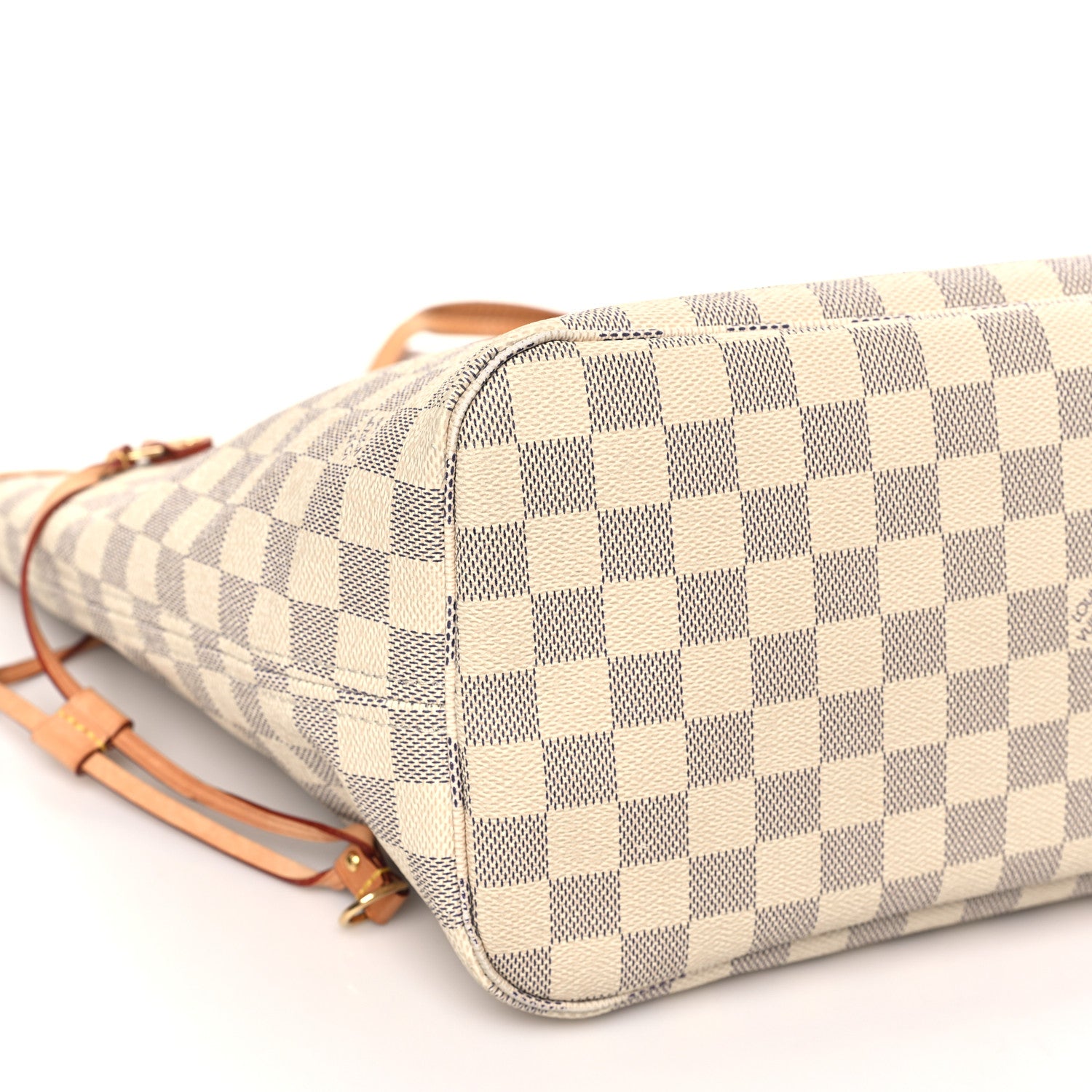 Louis Vuitton Damier Azur Neo Neverfull MM Rose Ballerine 8 of 10