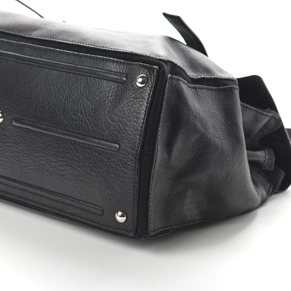 Saint Laurent Calfskin Canvas Large Muse Two Black 6 of 11