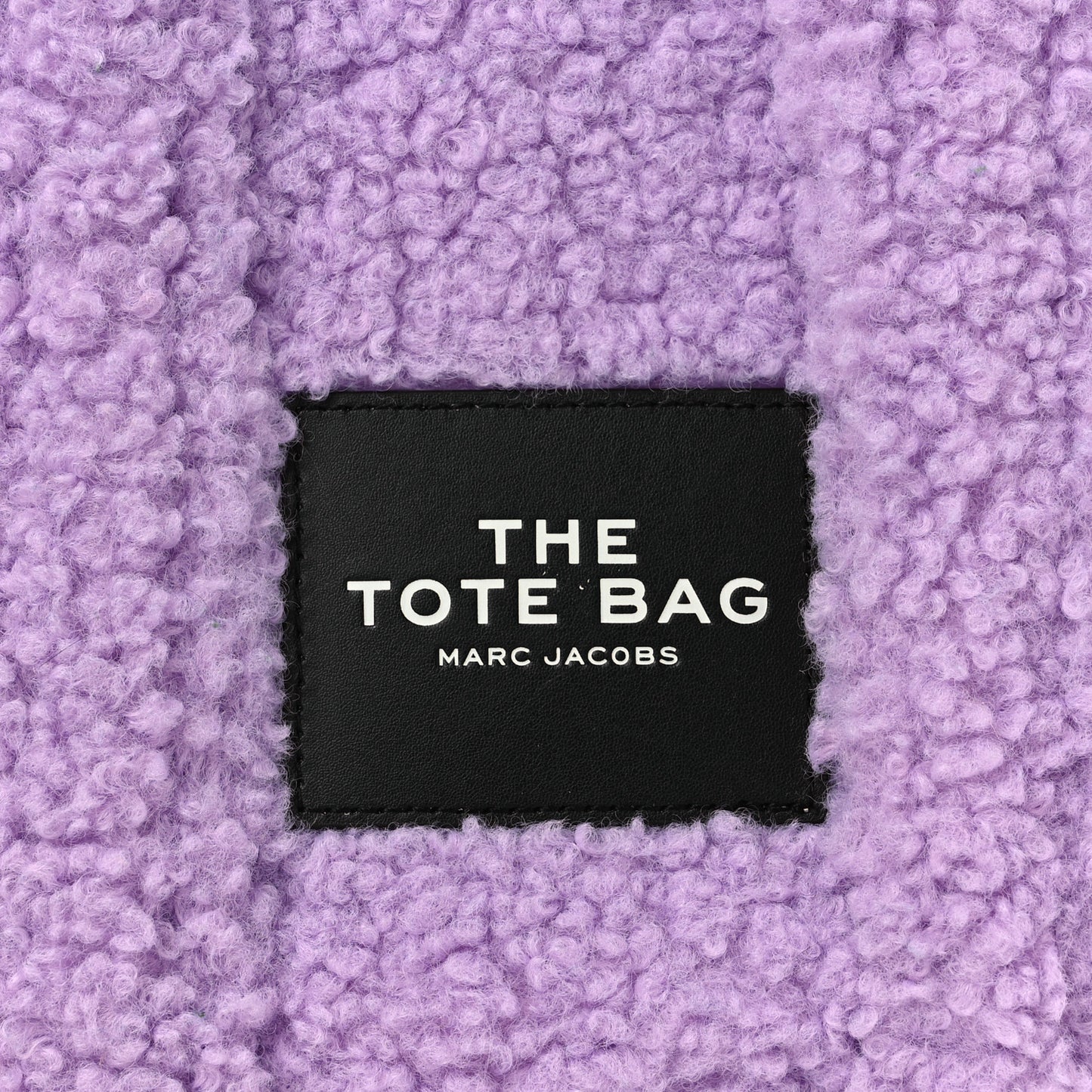 Polyester Cotton Small The Teddy Traveler Tote Bag Lilac