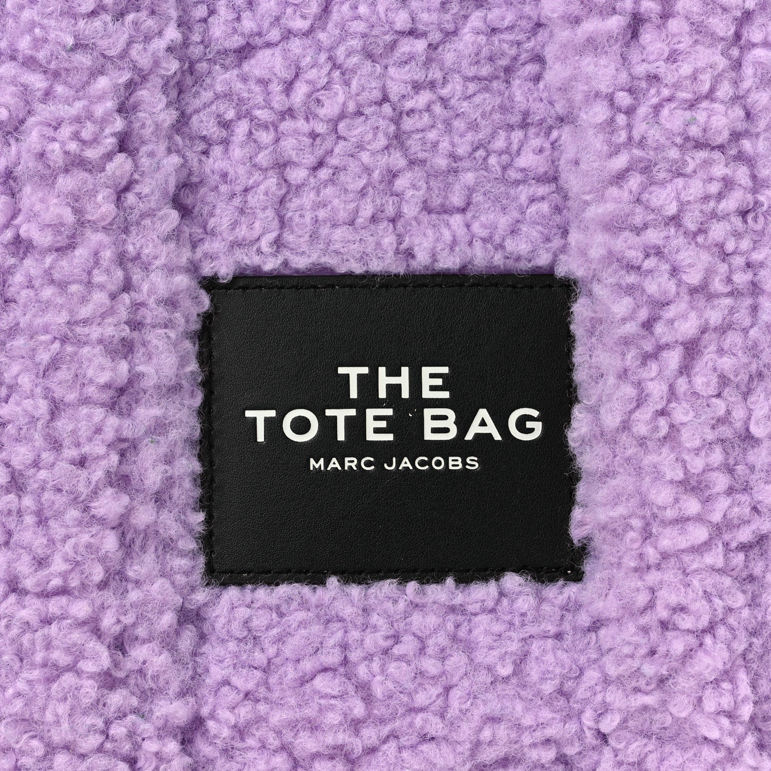 Marc Jacobs Polyester Cotton Small The Teddy Traveler Tote Bag Lilac 8 of 17
