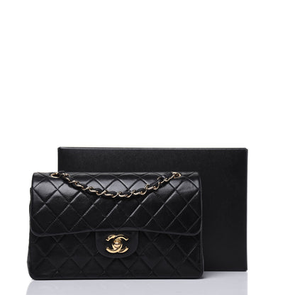 Chanel Lambskin Quilted Small Double Flap Black 18 of 18