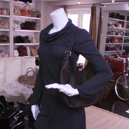 Fendi Leather Selleria Hobo 2 of 5
