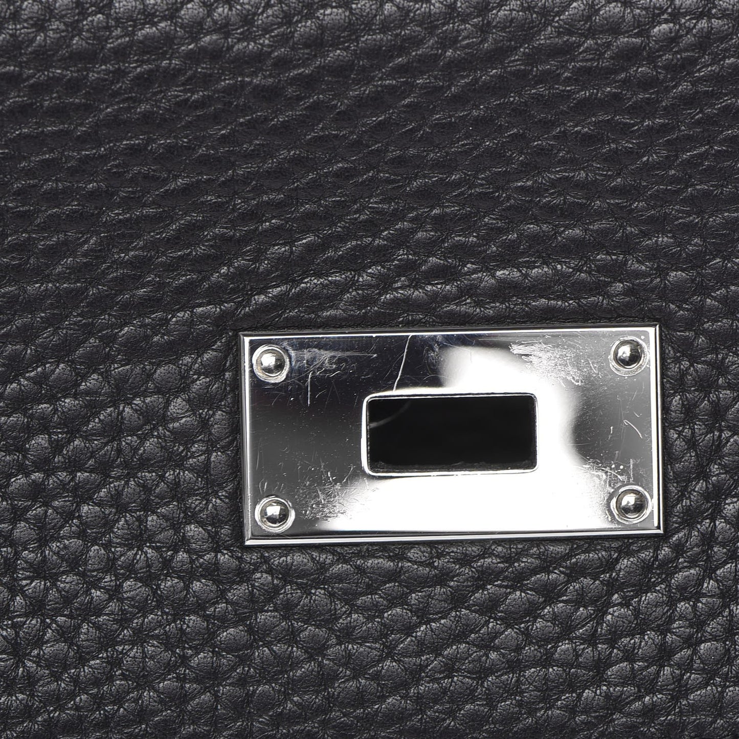 Taurillon Clemence Shoulder Kelly 40 Black