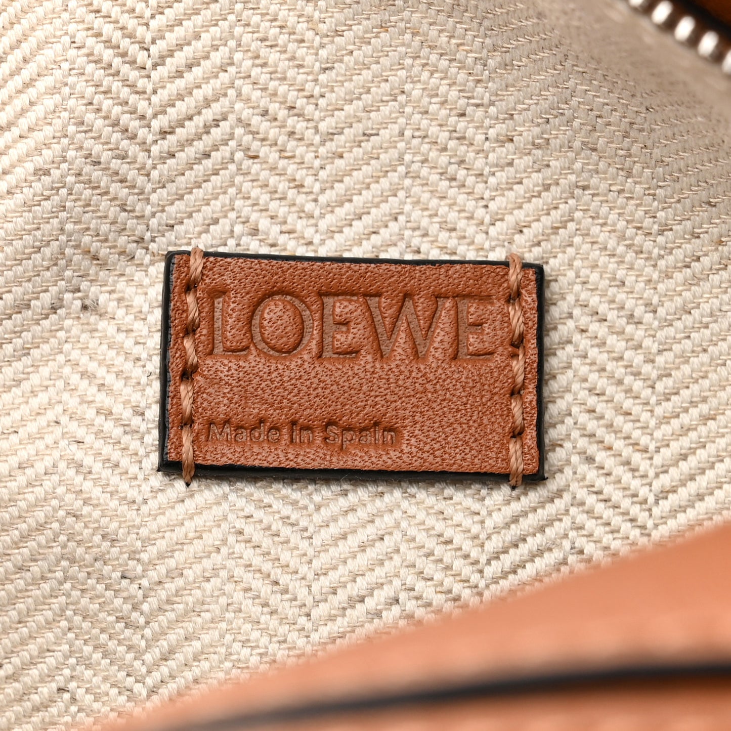 Calfskin Mini Puzzle Bag Tan